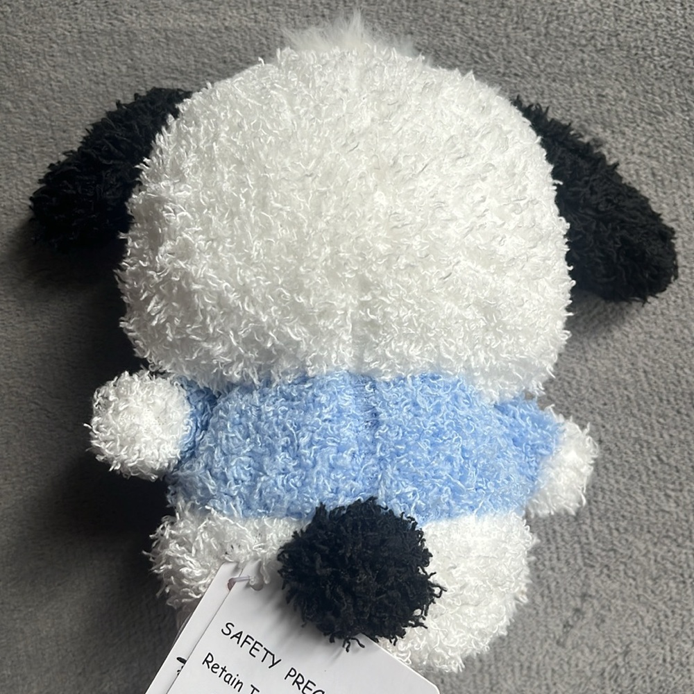 Pochacco Happy Series Fabric Plush - Picture 2 of 4